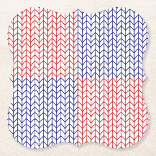 AMERICAN KNIT Bracket Paper Coasters