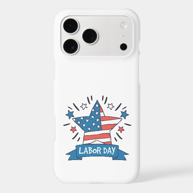 American Labour Day Creative Illustration Design (Back)