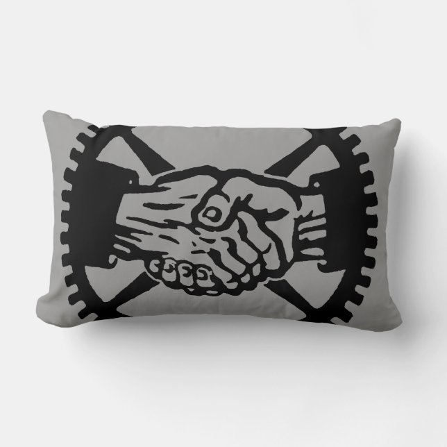 American Labour Party Lumbar Cushion (Front)