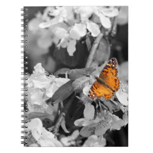 American Lady Butterfly Spiral Notebook