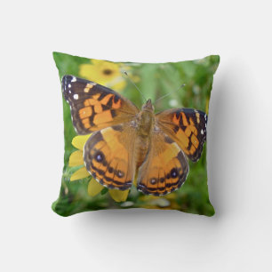 American Lady Butterfly - Vanessa virginiensis Cushion