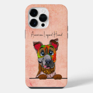 American Leopard Hound Ugly Face iPhone 14 Pro Max Case