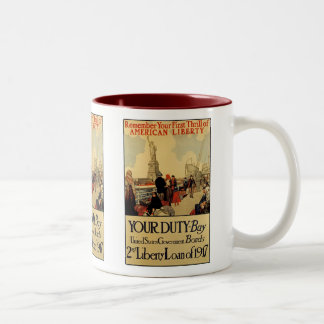 American Liberty Two-Tone Coffee Mug
