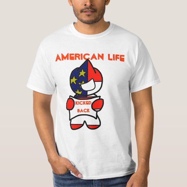 american life T-Shirt (Front)