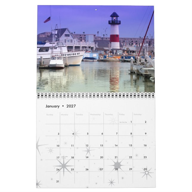 American Lighthouse Calendar by DJ Florek (Jan 2027)