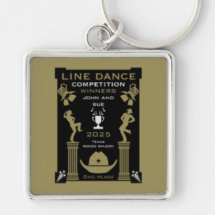 American Line Dancing Competition Key Ring