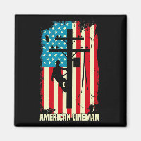  American Lineman Flag Electric Cable