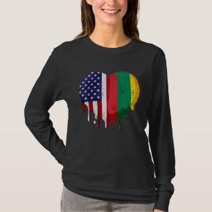 American Lithuanian Heritage Month Lithuania Flag  T-Shirt