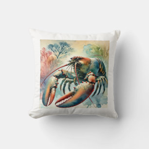 American lobster 251024AREF142 - Watercolor Cushion