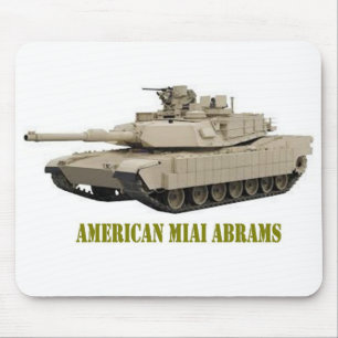 AMERICAN M1A1 ABRAMS  TANK MOUSE PAD
