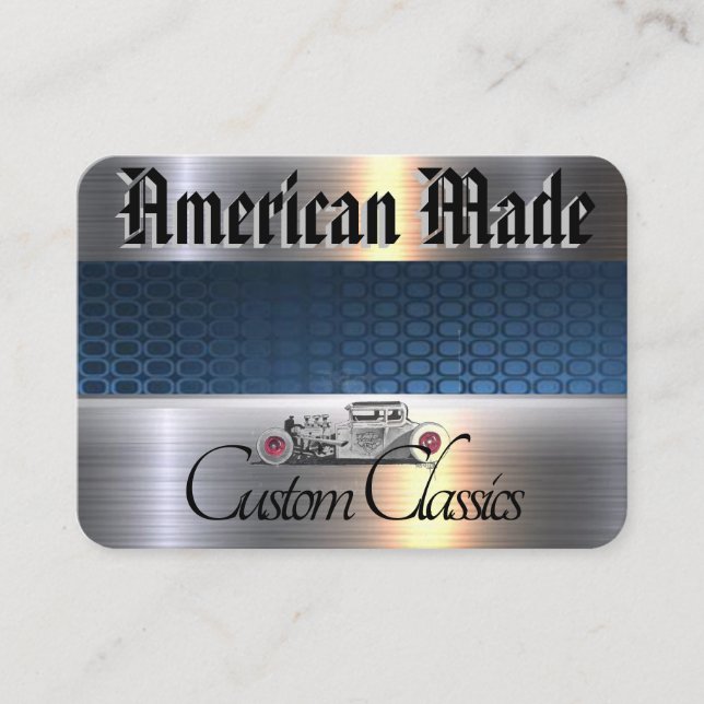 American Made Business Card (Front)