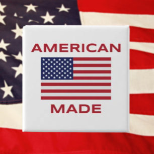 American Made Button – Proud to Be Born in the USA