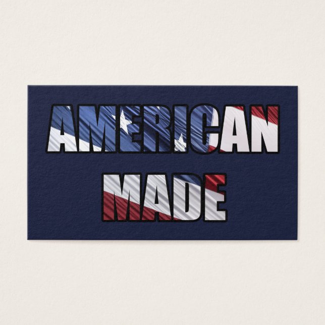 American Made Patriotic Red White and Blue US Flag (Front)