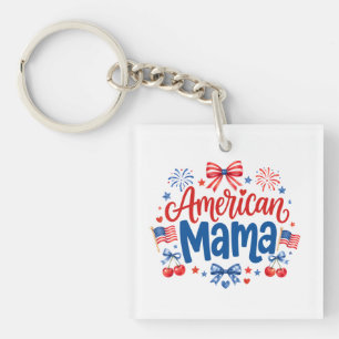 American Mama Key Ring