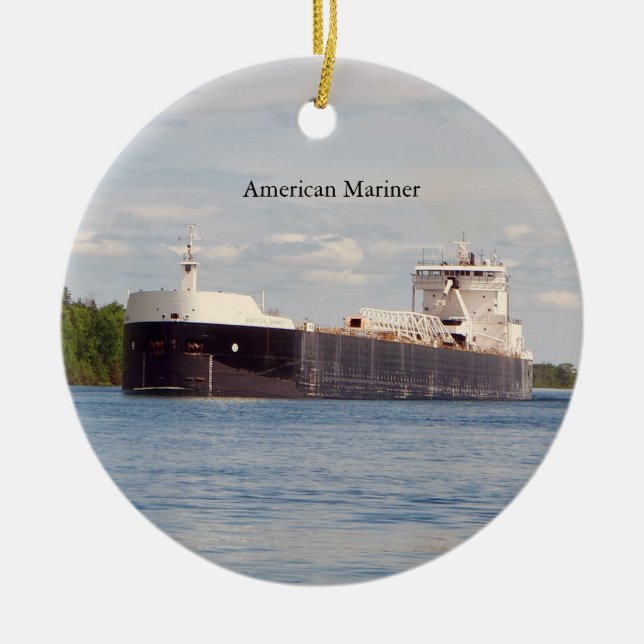 American Mariner ornament (Front)