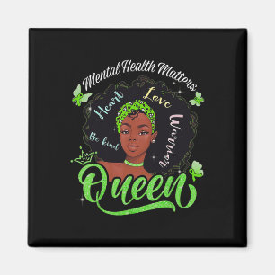 American Mental Health Problems Woman Warrior Quee Magnet