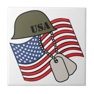 American Military Tile