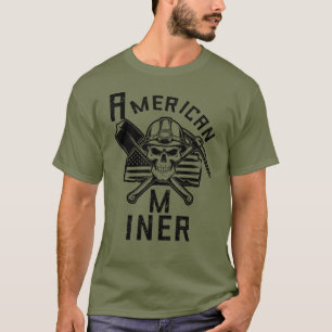 American Miner, Miner Skull T-Shirt