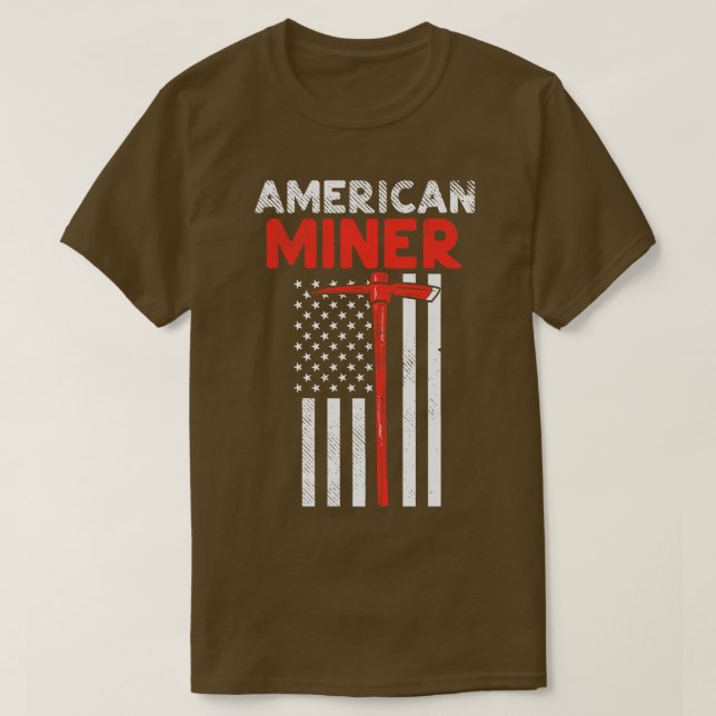 American Miner T-Shirt (Design Front)