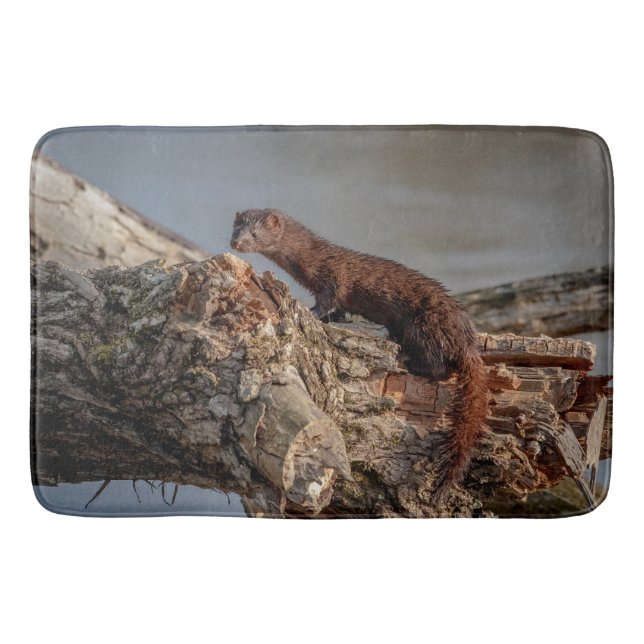 American Mink Bath Mat (Front)