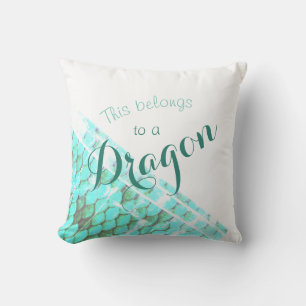 American MoJo Dragon Pillow Personalised