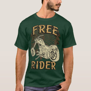 American Motorcycle Spirit Native Biker T-Shirt
