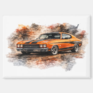 American Muscle Car Magnet