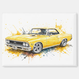 American Muscle Car Magnet