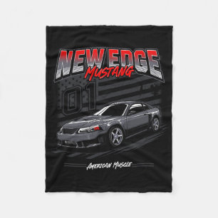 American Muscle Car New Edge Coupe 4.6 Fleece Blanket