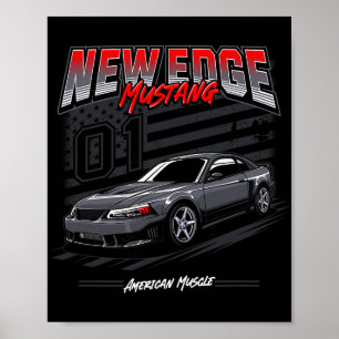 American Muscle Car New Edge Coupe 4.6  Poster