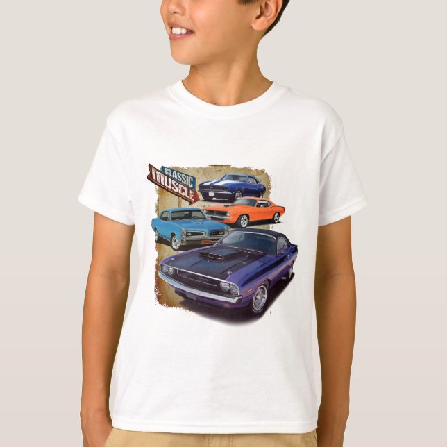 American Muscle Cars T-Shirt (Front)