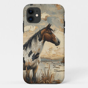 American Mustang Wild Horse Western  Case-Mate iPhone Case