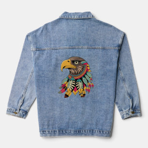American Native Eagle Denim Jacket