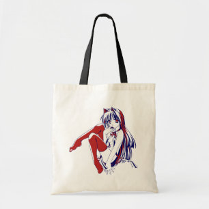 American Neko Catgirl Furry Anime Loli Slave Tote Bag