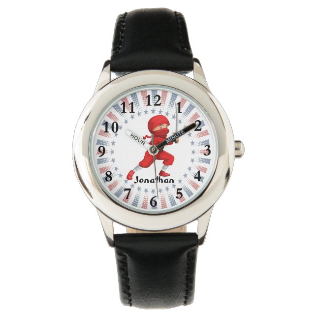 American Ninja Design Wrist Watch (Front)