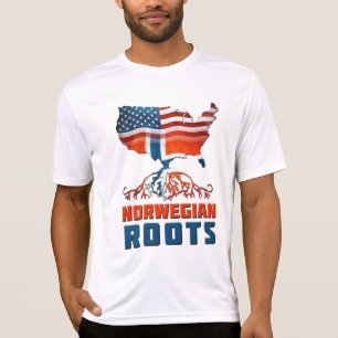 American Norwegian Roots T-Shirt