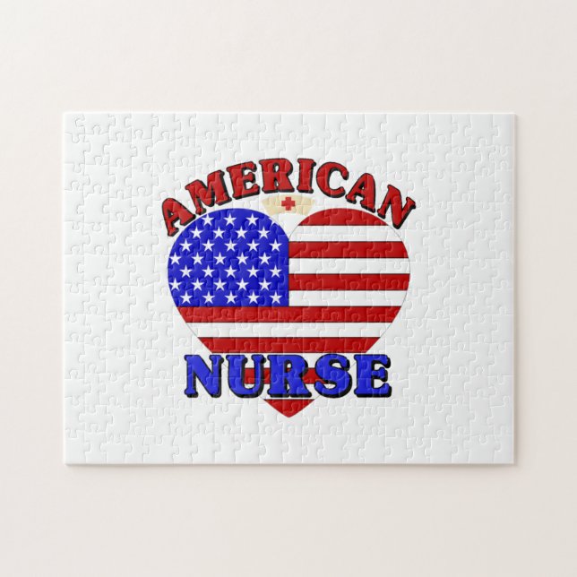 American Nurse Jigsaw Puzzle (Horizontal)
