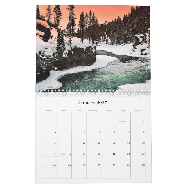 American Odyssey Calendar - Custom... - Customised (Jan 2027)