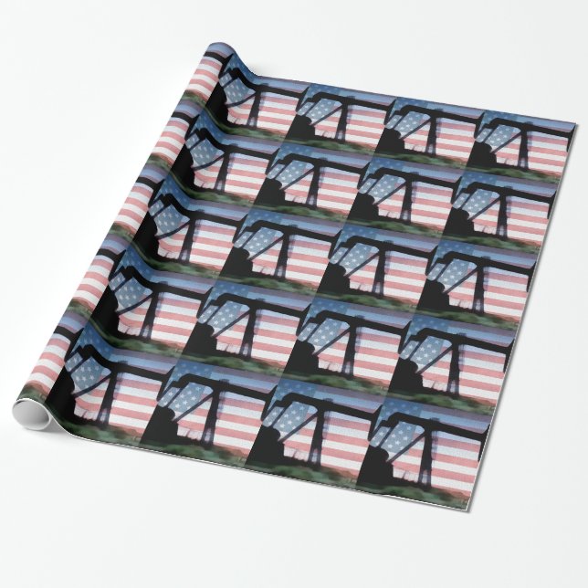 American Oil Wrapping Paper (Unrolled)