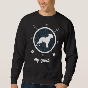 American Old Southern White Bulldog Retro 2 Sweatshirt