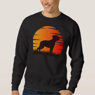 American Old Southern White Bulldog Retro Sweatshirt