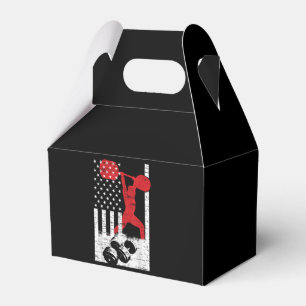 American Olympic Weightlifting Favour Box