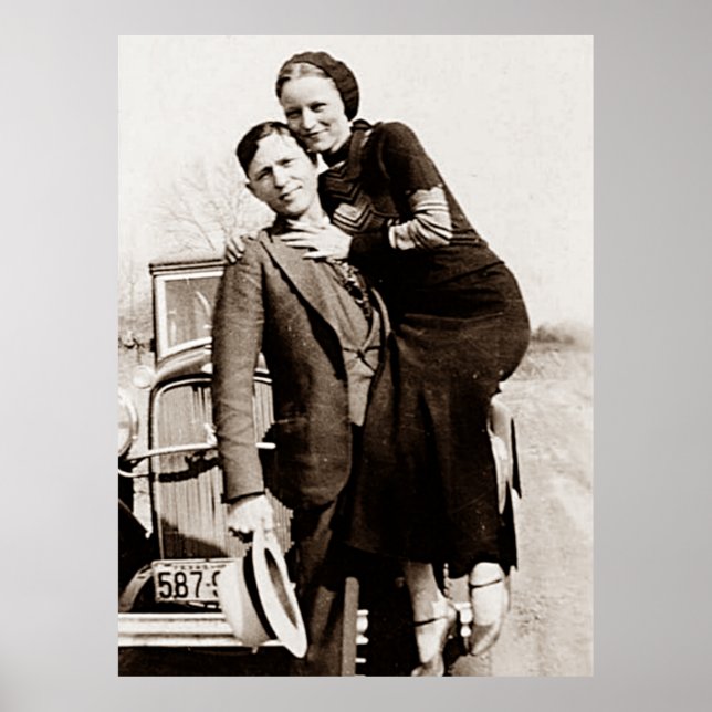 American Outlaws Bonnie & Clyde The Barrow Gang  Poster (Front)