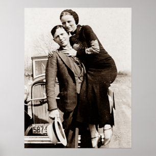 American Outlaws Bonnie & Clyde The Barrow Gang  Poster