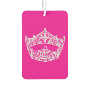  American Pageant Iconic Crown  Car Air Freshener