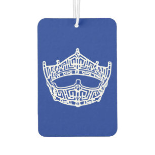  American Pageant Iconic Crown  Car Air Freshener