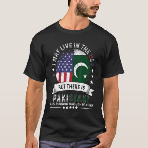 American Pakistani Home in US Patriot American Pak T-Shirt