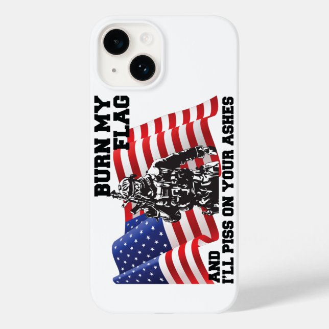 American Patriot  Case-Mate iPhone Case (Back)