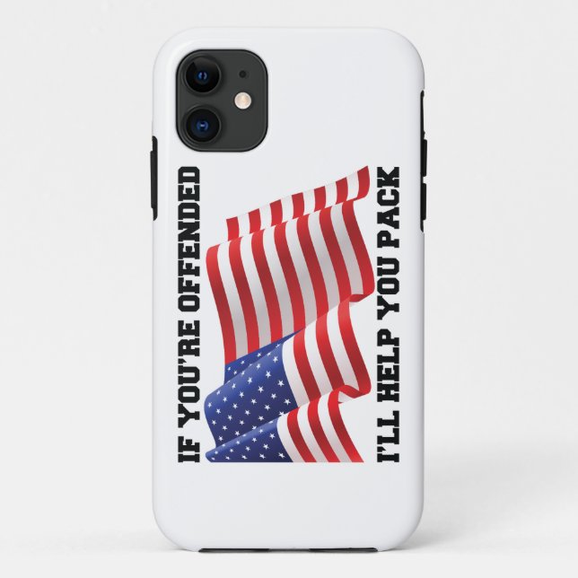 American patriot Case-Mate iPhone case (Back)