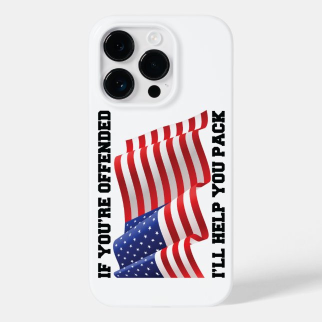 American patriot Case-Mate iPhone case (Back)